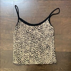 cheetah brandy top